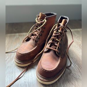 Red Wing Shoes - Classic Moc in Copper, Size 7